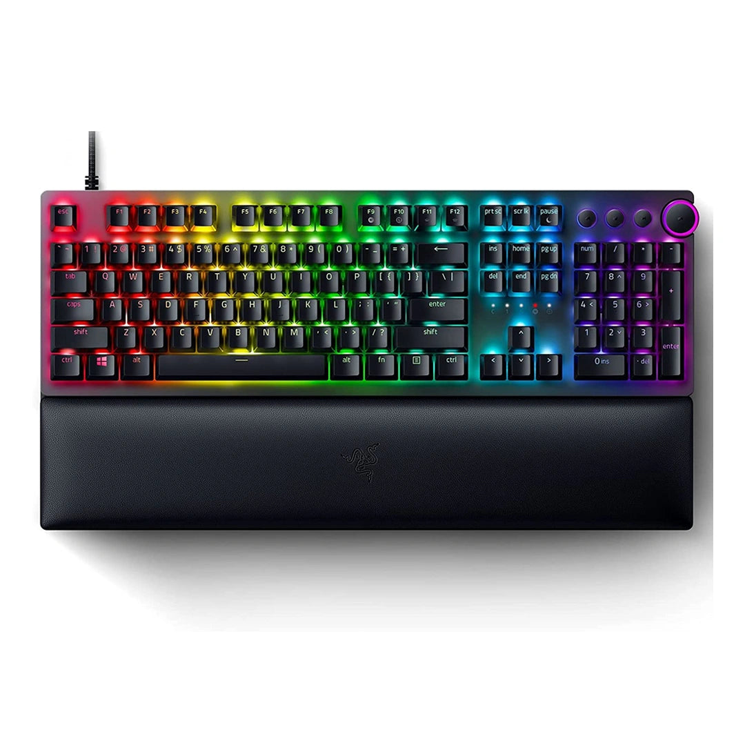 Razer Huntsman V2 Optical Gaming Keyboard - Red Switch in Qatar Razer Huntsman V2 Optical Gaming Keyboard - Red Switch in Qatar